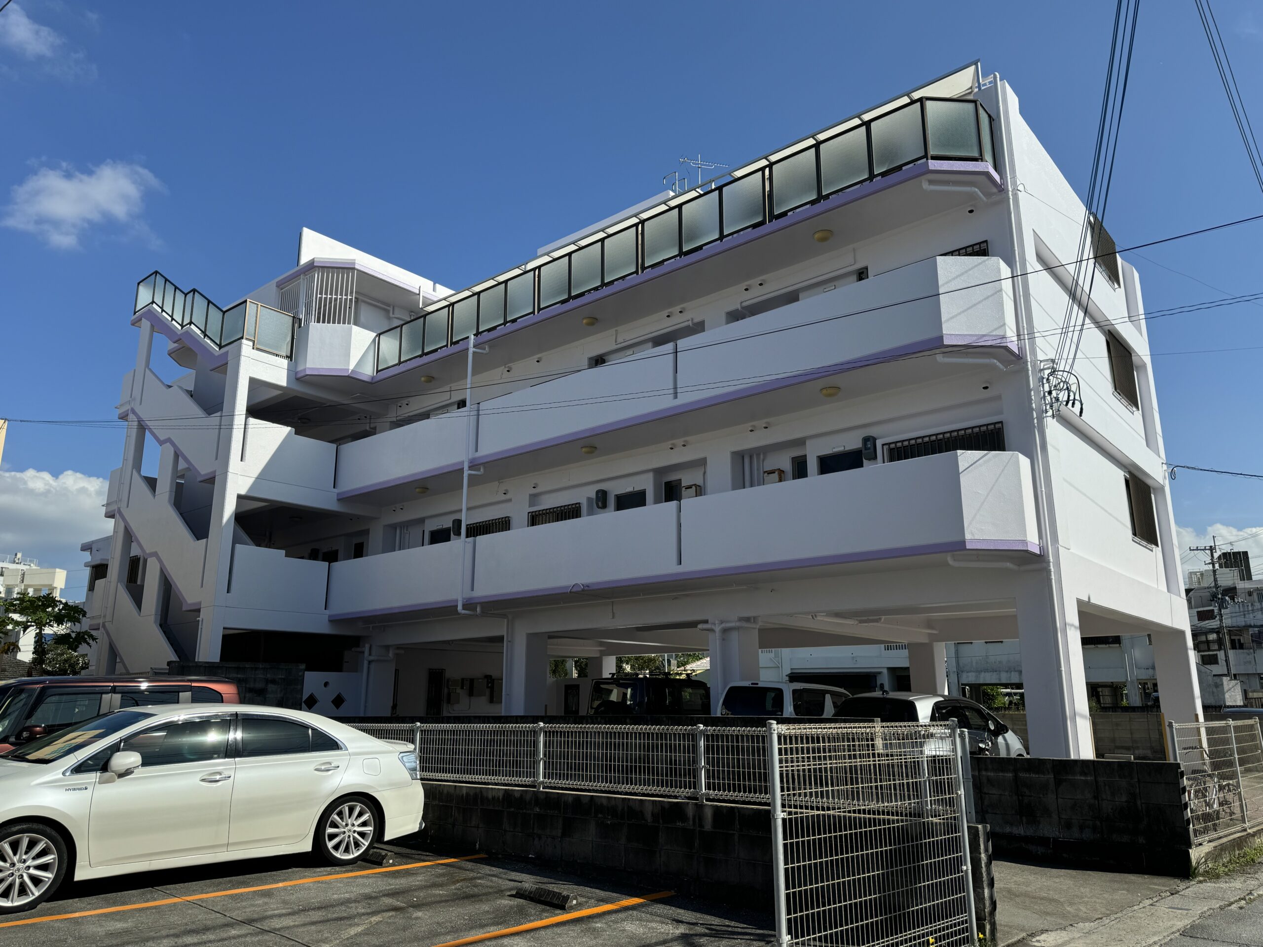 アパート外壁塗装工事