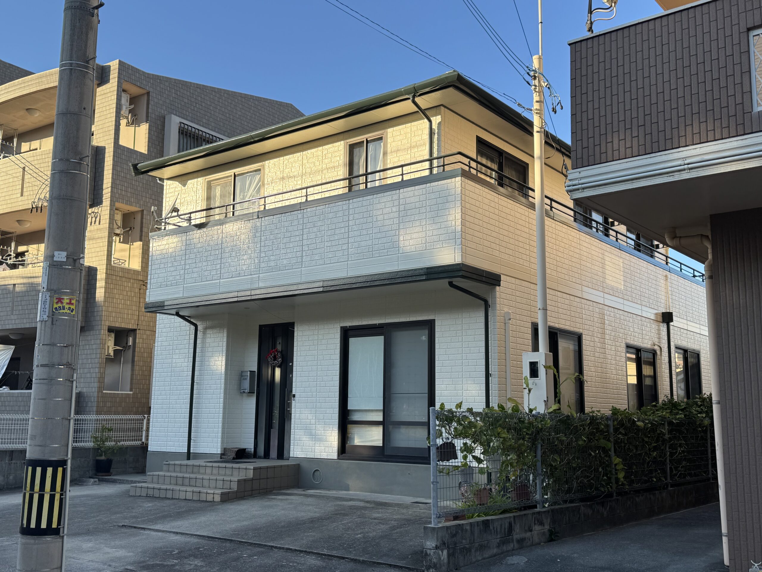 外壁塗装防水遮熱工事