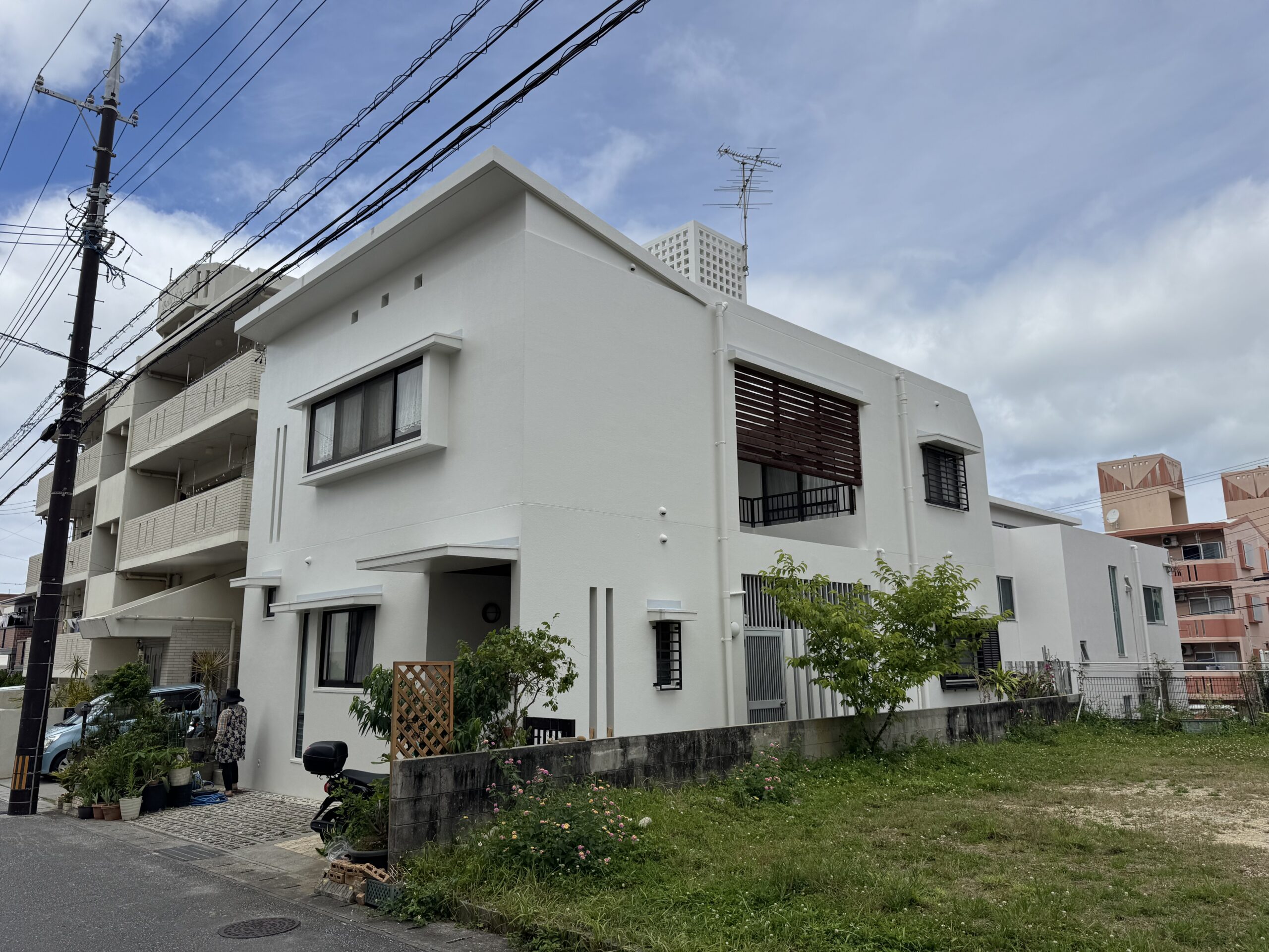 外壁塗装防水遮熱工事